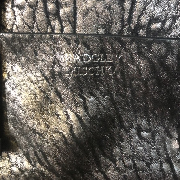 LAST CHANCE 💄 Badgley Mischka One Size Fits All Satchel with dust bag - Picture 4 of 13